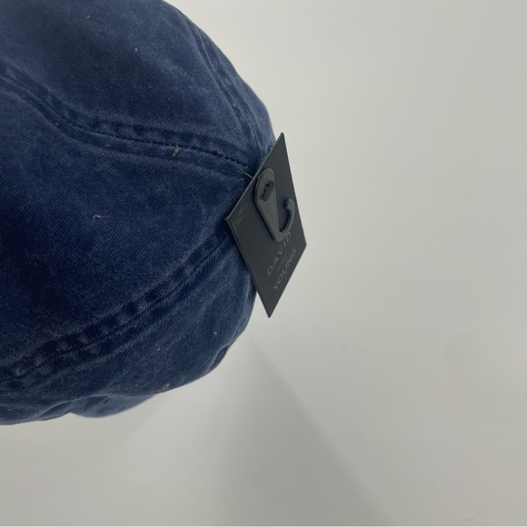 NWT David And Young Blue Acid Wash White Smiley Face Baseball Hat Adjustable - Picture 7 of 8